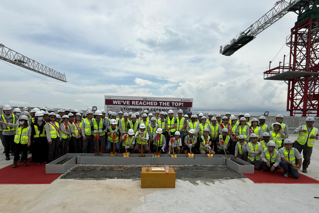 Office Building Topping Up Ceremony